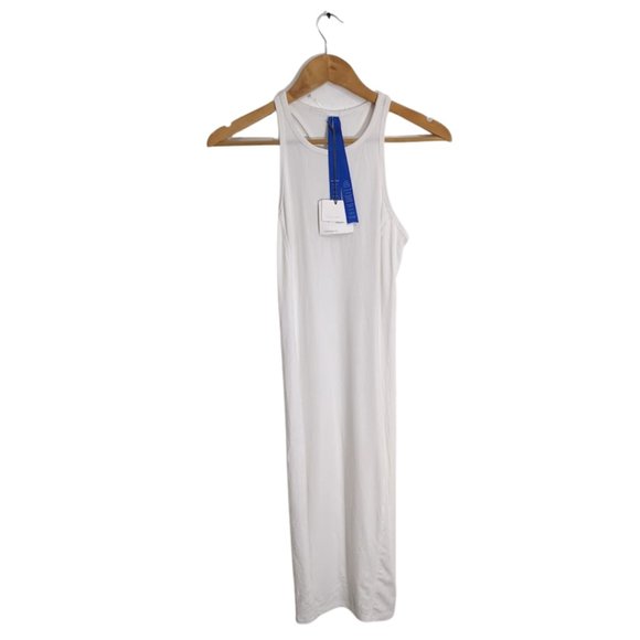 Kit and Ace Sleeveless Tee Dress in White Size US 4 - Picture 1 of 7